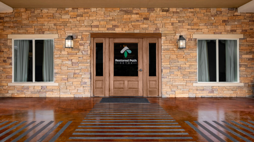 Entrance at Restored Path Detox in Dallas.