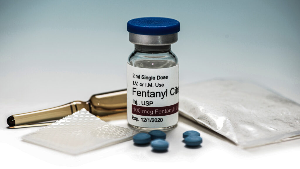 Fentanyl in its different forms.