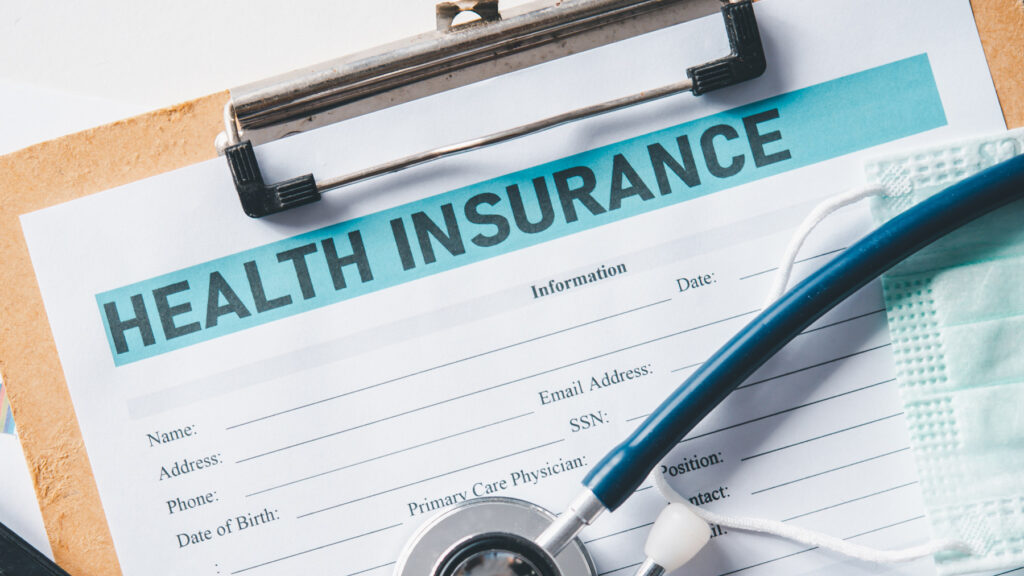 health insurance paperwork